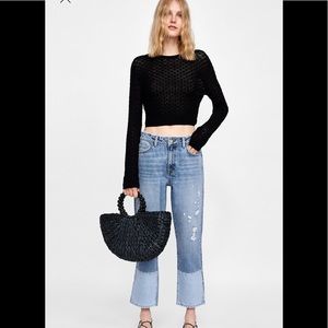 Zara Cropped Jeans